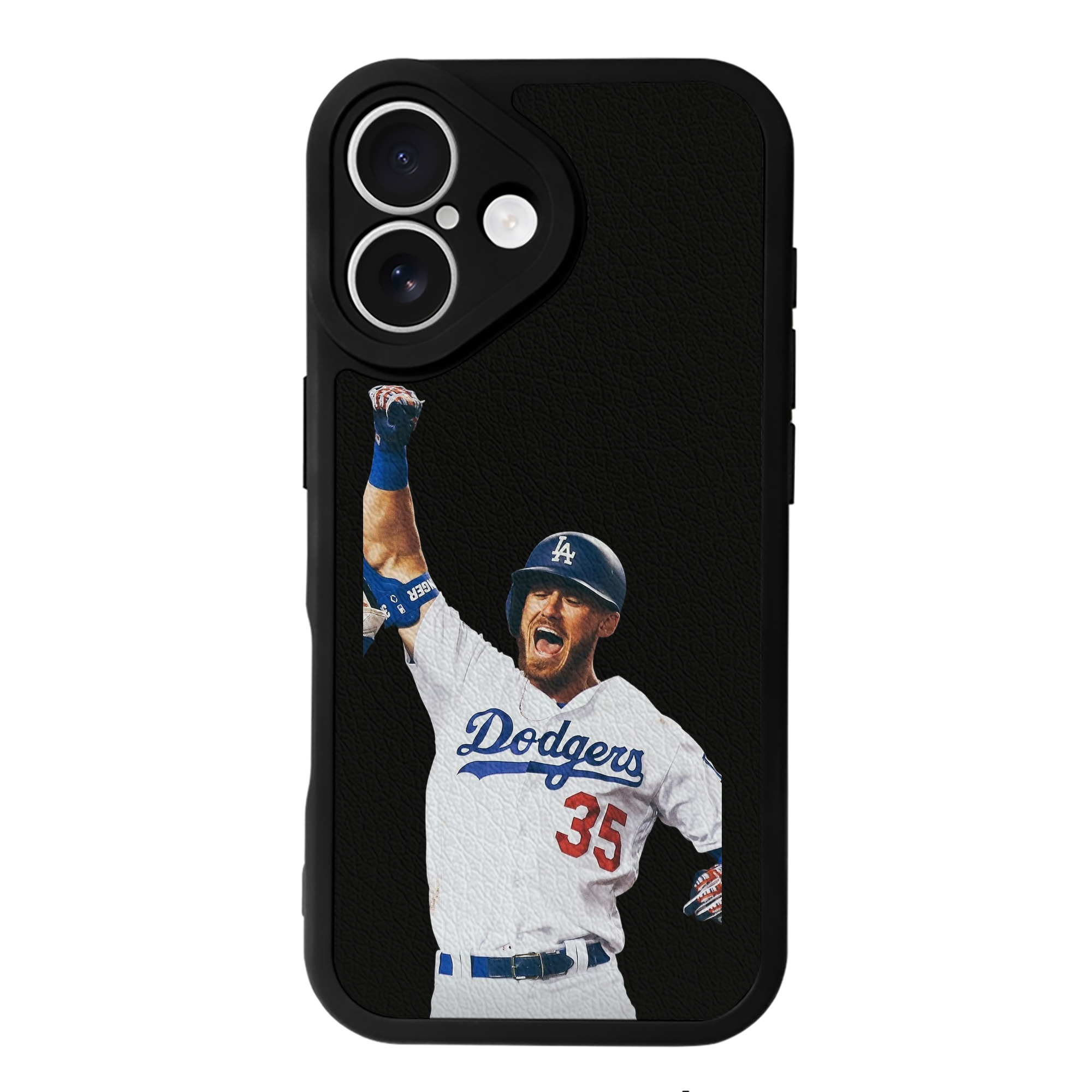  IPhone 16 Silicone Leather Case – UV Print, Lambskin Texture – Perfect Fit, Wireless Charging Compatible, Scratch Resistant, Precise Cutouts – Stylish Protection For IPhone 16